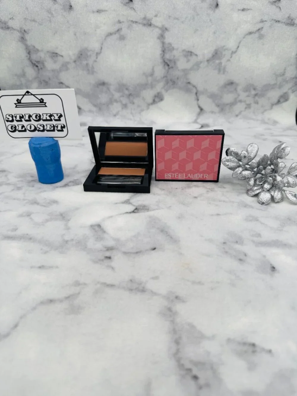 Estee Lauder Beauty Gift Set-Bronze Goddess Powder Bronzer,02 Medium-2pc-NEW